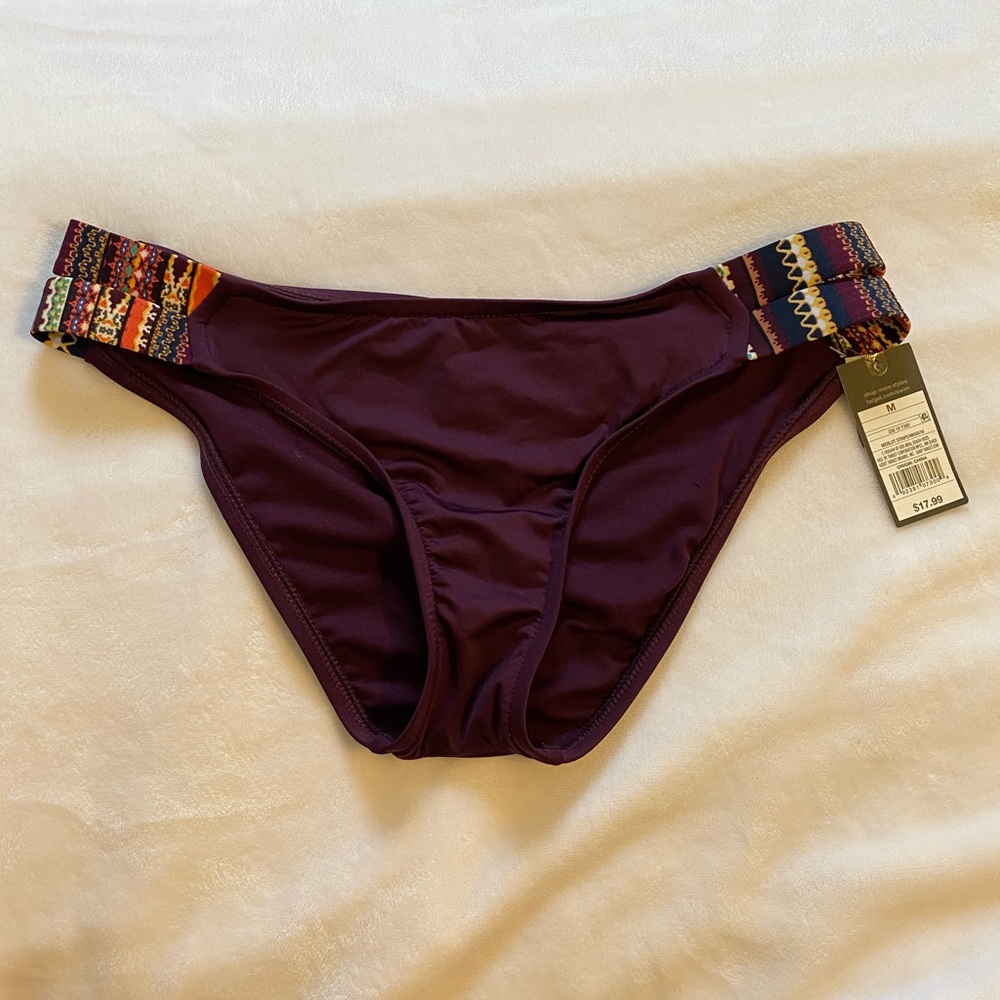 Mossimo Purple Swimsuit Bottoms